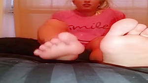 Blonde teen 18+ with Sexy Feet