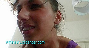 Blow job and sexy lapdance by czech amateur