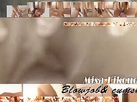Blow job porn video featuring Misa Kikouden