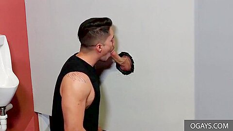 Blowing That Dick And Getting Shagged - Glory Hole