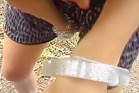 Blowjob in the woods