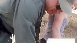 Border Hopping Redhead Loves Cock In Her Pussy