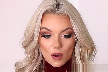 Bound blonde gets railed rough