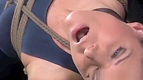 Box Hogtied Business Subs Pussy Rubbed