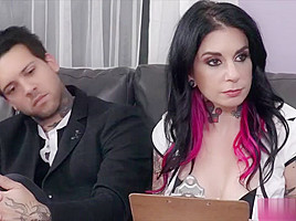 Brazilian Brunette Gina Valentina Threesome With A Couple