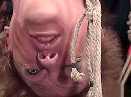 Breast tied babes titties turn purple