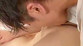 Breathtaking Oriental Babe Gets Tits And Shaved Twat Toyed