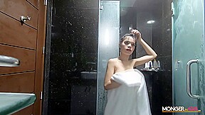 Breeding an adorable tiny Filipina prostitute