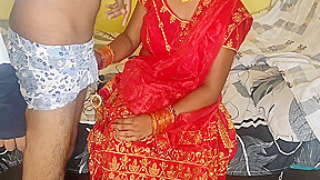 Brides Suhaag Raat With A Hindi Voice On The First Night 14 Min