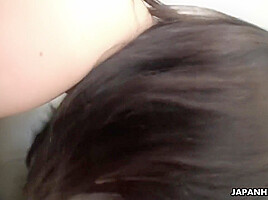 Brunette Asian teen 18+ With Golden Panties Getting Thumped - Riley Reid