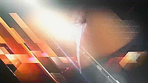 Brunette ladyboy with a hairy cock gets fucked in bed till massive facial
