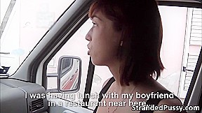Brunette teen 18+ Tina Hot gets pounded anal by a big cock dude