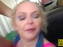 Busty Blonde Gets Anally Fucked