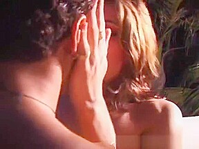 Busty Latina TS drills a chap outdoor
