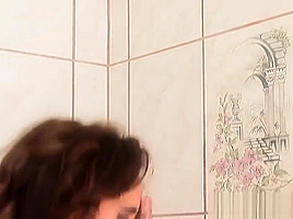 Busty lesbian models eat and toy pussy