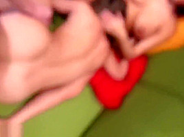 Busty milf Anissa Kate & Spanish teen 18+ Jimena Lago threesome