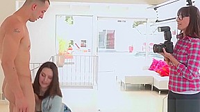 CFNM Sarah Shevon assfucked and Dana Dearmond loves ass to mo