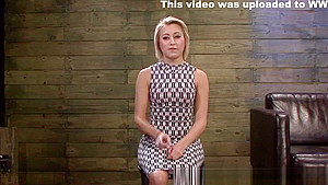 Caged les sub punished with strapon
