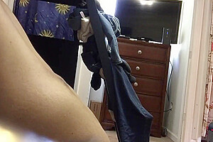 Calista Giving A Retired Elderly Air Force Blow Job