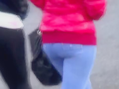 Candid - Nice Ass In Tight Jeans