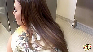 Catching A Made The Big Booty Brunette Ache For Deep Anal And A Creampie
