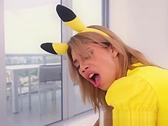 Charming hottie babe Giselle Ambrosio sucking hard