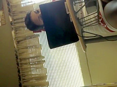 Cheerleader in the computer class