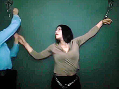 Chinese Girl In Jail Bondage