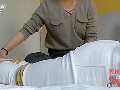 Chinese Step mom Tied By Step daughter