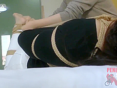 Chinese Step mom Tied By Step daughter