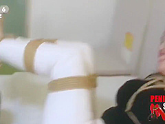 Chinese Step mom Tied By Step daughter