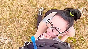 Chloe Playful - I Love Sucking Cock In The Woods Sweden 2022
