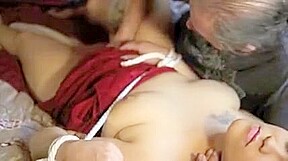 Chubby girl tickled and fucked