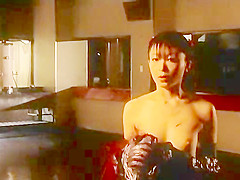 Classic Catfights-Asian Topless Fight