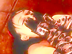 Classic Catfights-Asian Topless Fight