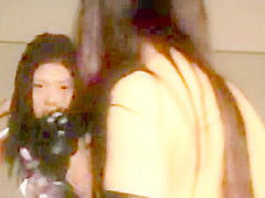 Classic Catfights-Asian Topless Fight
