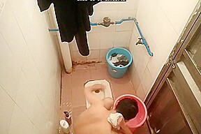 Classmate Bathing In School 11
