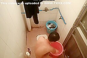 Classmate Bathing In School 11