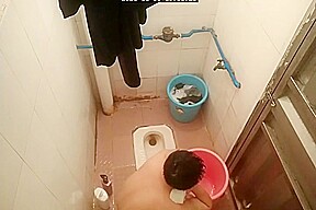 Classmate Bathing In School 11