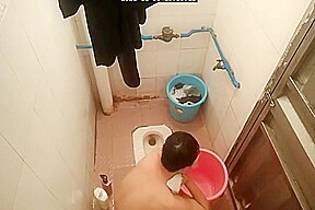 Classmate Bathing In School 11