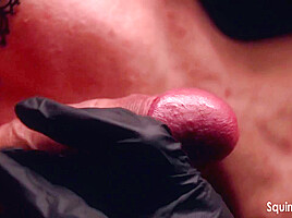 Close-up Of Egg Fetish And Big Cock Blowjob Before Cum In Mouth