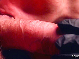 Close-up Of Egg Fetish And Big Cock Blowjob Before Cum In Mouth