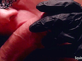 Close-up Of Egg Fetish And Big Cock Blowjob Before Cum In Mouth
