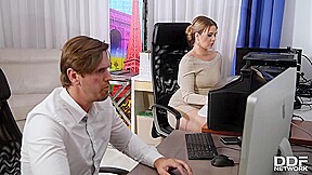 Cock Sucking At Work - PornWorld