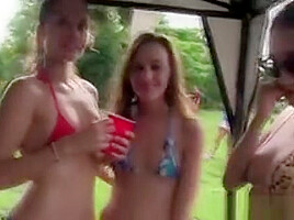 College Hos Fuck Outside