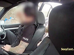 Cop Fucks Skinny Pierced Tits Slut