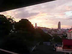 Couple fucking in Airbnb Beautiful view - Thailand