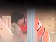 Couples fuck in the park