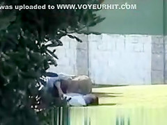 Couples fuck in the park