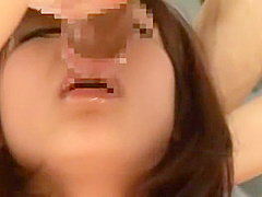 Crazy Japanese girl Nao Ayukawa in Amazing Stockings, Blowjob JAV scene